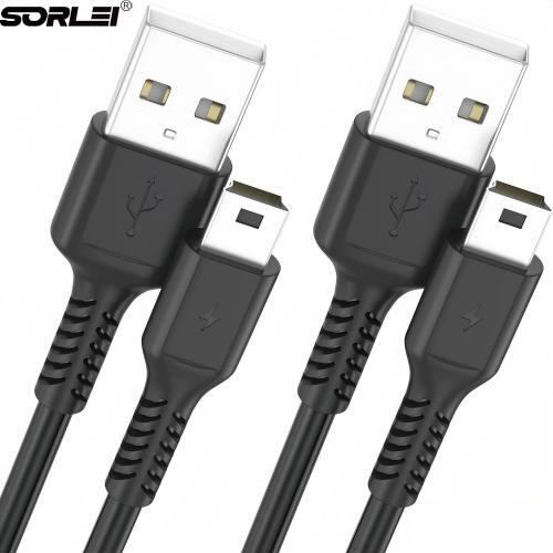 New Style Mini USB 5 Pin data Cable Charger for Data Sync for Digital Camera