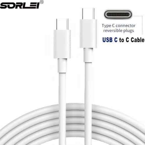 60W USB C to USB C Charger Cable Type-C Charging Cable For Phones and Laptop