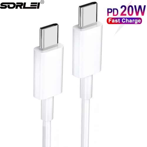 Charging USB Type C to USB C Male 2.0 3.0 3.1 Type C Cable