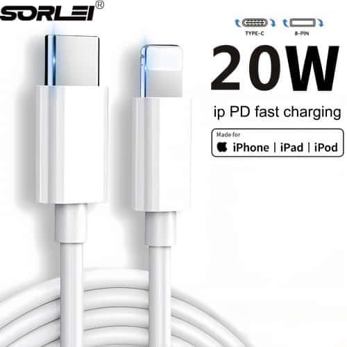 Type C to iPhone PD Fast Charger Cable Wire For iPhone 14 13 12 11 Pro Max XR X