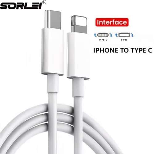 iPhone Charger Cable USB-C PD Type C Fast For Apple iPhone X 11 12 13 14 Pro Max