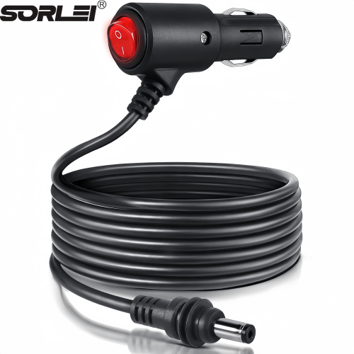 Starlink Mini Power Cable Car Charger DC 12V 24V Cigarette Lighter Power Cord for Trucks and Cars