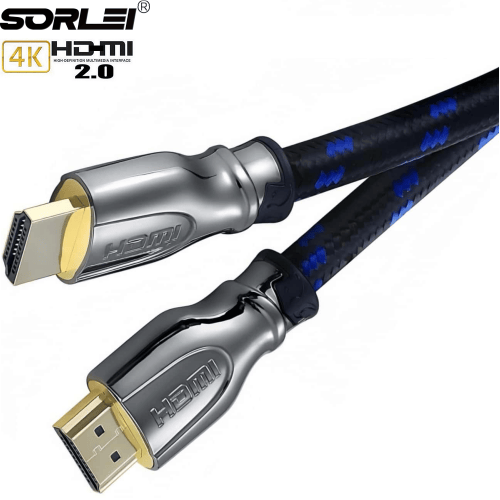 Metal Shell HDMI 4K 3D Gold plated Full-HD Hdmi cable for Laptop to TV