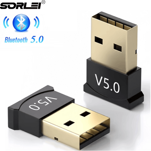 Plug and Play Mini USB Bluetooth V5.0 Adapter Transmitter Bluetooth Receiver Dongle Wireless USB Adapter for Computer PC Laptop